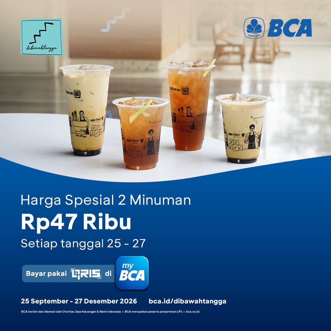 promo kopi dibwah tangga