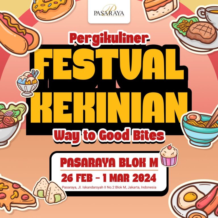Festival Kekinian Di Blok M Pasaraya