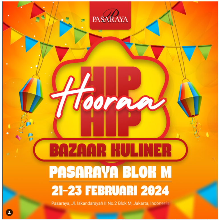Hip Hip Horeee Pasaraya Blok M